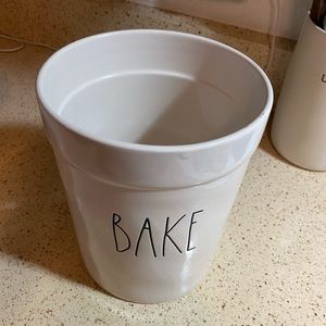 Bake Rae Dunn Crock Utensil Canister